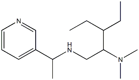  [2-(dimethylamino)-3-ethylpentyl][1-(pyridin-3-yl)ethyl]amine