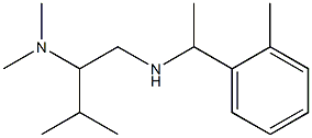 [2-(dimethylamino)-3-methylbutyl][1-(2-methylphenyl)ethyl]amine Struktur