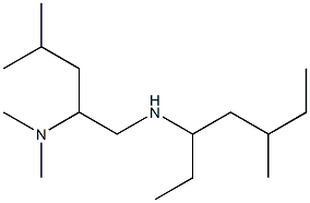 [2-(dimethylamino)-4-methylpentyl](5-methylheptan-3-yl)amine Structure