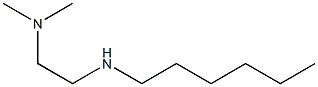 [2-(dimethylamino)ethyl](hexyl)amine Structure