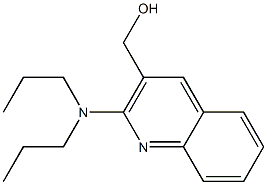 [2-(dipropylamino)quinolin-3-yl]methanol Structure