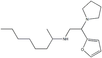 [2-(furan-2-yl)-2-(pyrrolidin-1-yl)ethyl](octan-2-yl)amine