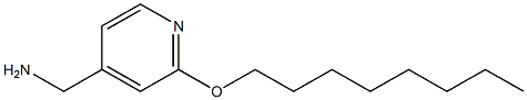 [2-(octyloxy)pyridin-4-yl]methanamine Structure