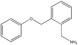 [2-(phenoxymethyl)phenyl]methanamine 化学構造式