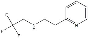 [2-(pyridin-2-yl)ethyl](2,2,2-trifluoroethyl)amine 结构式