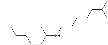 [3-(2-methylpropoxy)propyl](octan-2-yl)amine Structure