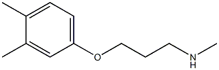 [3-(3,4-dimethylphenoxy)propyl](methyl)amine Structure