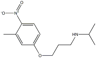  [3-(3-methyl-4-nitrophenoxy)propyl](propan-2-yl)amine