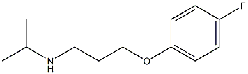 [3-(4-fluorophenoxy)propyl](propan-2-yl)amine Struktur