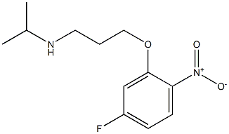 [3-(5-fluoro-2-nitrophenoxy)propyl](propan-2-yl)amine