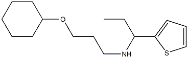 [3-(cyclohexyloxy)propyl][1-(thiophen-2-yl)propyl]amine