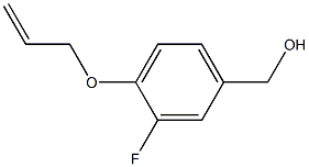 [3-fluoro-4-(prop-2-en-1-yloxy)phenyl]methanol Structure