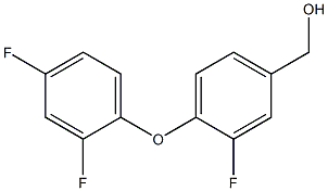 [4-(2,4-difluorophenoxy)-3-fluorophenyl]methanol