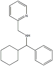  [cyclohexyl(phenyl)methyl](pyridin-2-ylmethyl)amine