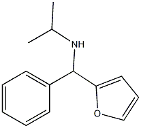 [furan-2-yl(phenyl)methyl](propan-2-yl)amine 结构式