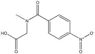  [methyl(4-nitrobenzoyl)amino]acetic acid