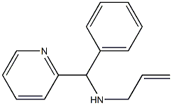 [phenyl(pyridin-2-yl)methyl](prop-2-en-1-yl)amine Structure