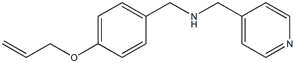  {[4-(prop-2-en-1-yloxy)phenyl]methyl}(pyridin-4-ylmethyl)amine