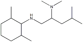  {1-[(2,6-dimethylcyclohexyl)amino]-4-methylpentan-2-yl}dimethylamine