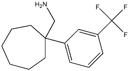 {1-[3-(trifluoromethyl)phenyl]cycloheptyl}methanamine