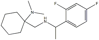  1-({[1-(2,4-difluorophenyl)ethyl]amino}methyl)-N,N-dimethylcyclohexan-1-amine