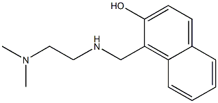 1-({[2-(dimethylamino)ethyl]amino}methyl)-2-naphthol Structure