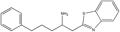  1-(1,3-benzothiazol-2-yl)-5-phenylpentan-2-amine