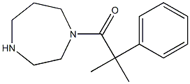 1-(1,4-diazepan-1-yl)-2-methyl-2-phenylpropan-1-one Structure