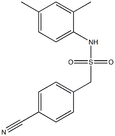 1-(4-cyanophenyl)-N-(2,4-dimethylphenyl)methanesulfonamide