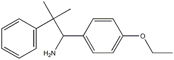  1-(4-ethoxyphenyl)-2-methyl-2-phenylpropan-1-amine