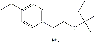 1-(4-ethylphenyl)-2-[(2-methylbutan-2-yl)oxy]ethan-1-amine