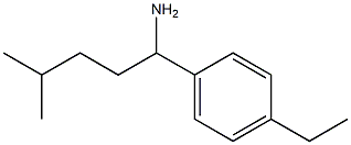  1-(4-ethylphenyl)-4-methylpentan-1-amine