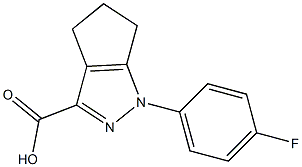 1-(4-fluorophenyl)-1H,4H,5H,6H-cyclopenta[c]pyrazole-3-carboxylic acid