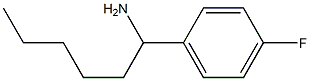 1-(4-fluorophenyl)hexan-1-amine Structure