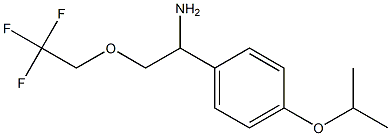 1-(4-isopropoxyphenyl)-2-(2,2,2-trifluoroethoxy)ethanamine