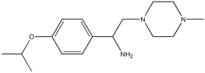 1-(4-isopropoxyphenyl)-2-(4-methylpiperazin-1-yl)ethanamine