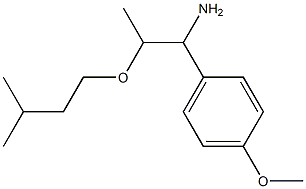  1-(4-methoxyphenyl)-2-(3-methylbutoxy)propan-1-amine