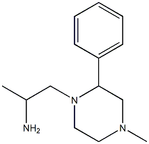 1-(4-methyl-2-phenylpiperazin-1-yl)propan-2-amine|