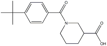 1-(4-tert-butylbenzoyl)piperidine-3-carboxylic acid