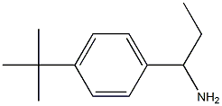 1-(4-tert-butylphenyl)propan-1-amine Struktur