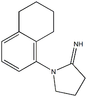 1-(5,6,7,8-tetrahydronaphthalen-1-yl)pyrrolidin-2-imine Structure