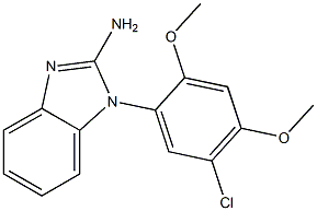  1-(5-chloro-2,4-dimethoxyphenyl)-1H-1,3-benzodiazol-2-amine