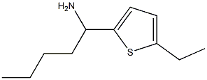 1-(5-ethylthiophen-2-yl)pentan-1-amine Structure