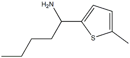 1-(5-methylthiophen-2-yl)pentan-1-amine Structure