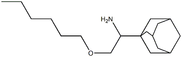1-(adamantan-1-yl)-2-(hexyloxy)ethan-1-amine Structure