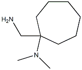 1-(aminomethyl)-N,N-dimethylcycloheptan-1-amine Structure
