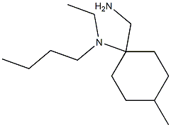  1-(aminomethyl)-N-butyl-N-ethyl-4-methylcyclohexan-1-amine