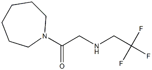  1-(azepan-1-yl)-2-[(2,2,2-trifluoroethyl)amino]ethan-1-one