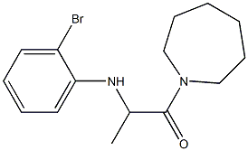 1-(azepan-1-yl)-2-[(2-bromophenyl)amino]propan-1-one