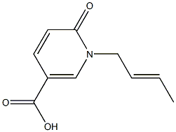  1-(but-2-en-1-yl)-6-oxo-1,6-dihydropyridine-3-carboxylic acid